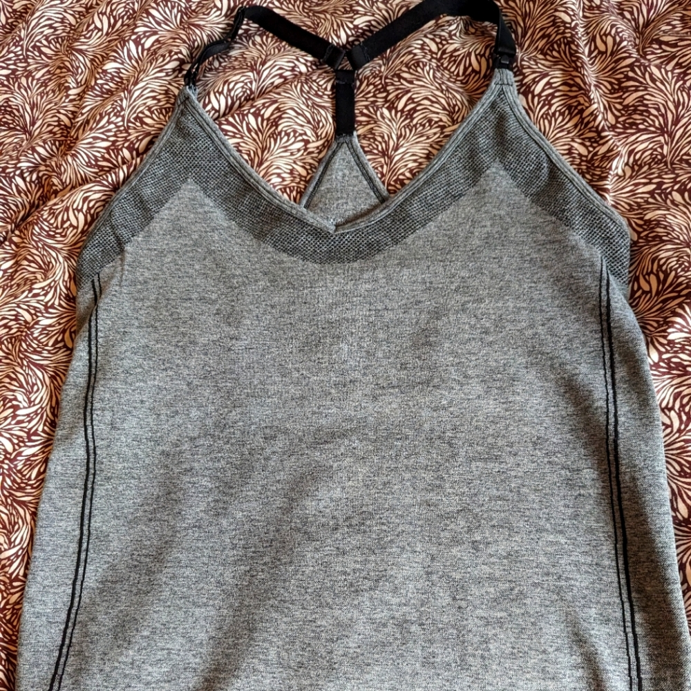 Nursing sports bra tank